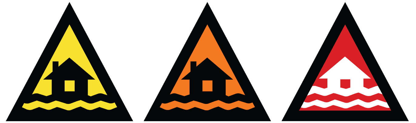 Australian Warning System icons